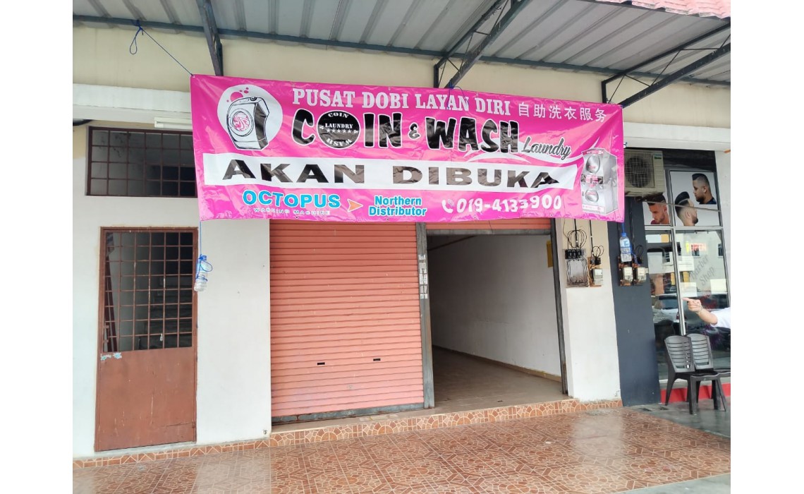 Coin & Wash Laundry ke 28 Akan Dibuka Baling Kedah