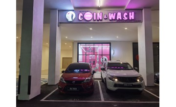 Promotion pembukaan 50% Cuci Wash Cawangan Coin & Wash Laundry ke 34 Vivo Excutive Apartment Batu Kawan