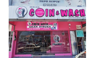 Promotion pembukaan 50% Cuci Wash Dry Cawangan Coin & Wash Laundry ( Farlim Business Centre )