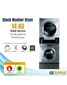 Octopus Stack Washer Dryer 14KG
